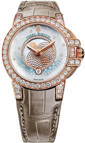 Harry Winston Ocean Moon Phase 36mm OCEQMP36RR029 watch Replica
